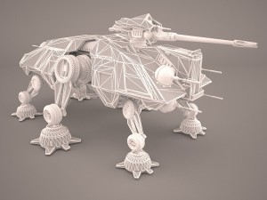 at-te star wars 3D Model
