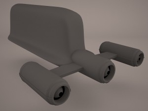 interplanetary transport star wars 3D-Modell