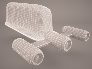 interplanetary transport star wars 3D-Modell