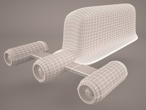 interplanetary transport star wars 3D-Modell