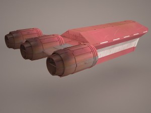 interplanetary transport star wars 3D Model