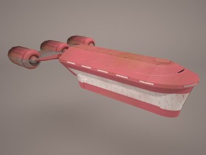 interplanetary transport star wars 3D Model