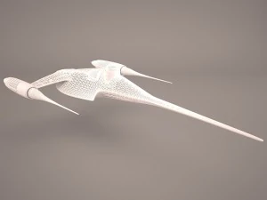naboo royal starship star wars 3D Model