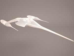 naboo royal starship star wars Modello 3D