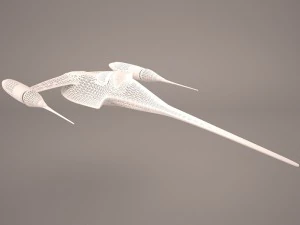 naboo royal starship star wars 3D Model