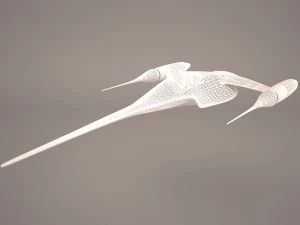 naboo royal starship star wars 3D Model
