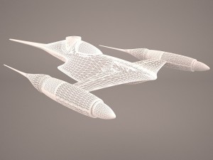 naboo royal starship star wars Modello 3D