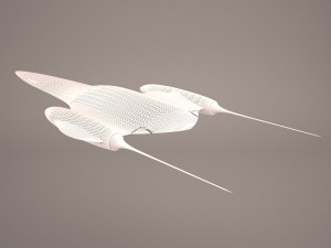 naboo royal starship star wars Model 3D
