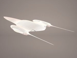 naboo royal starship star wars 3D Model
