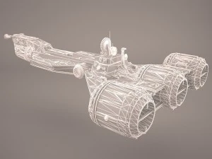 hammer head cruiser 3D Model