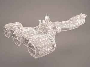 hammer head cruiser 3D Model