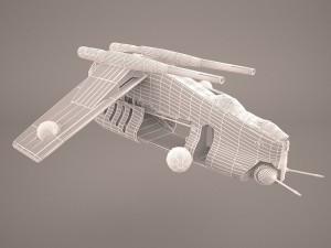 republic ship star wars 3D Model