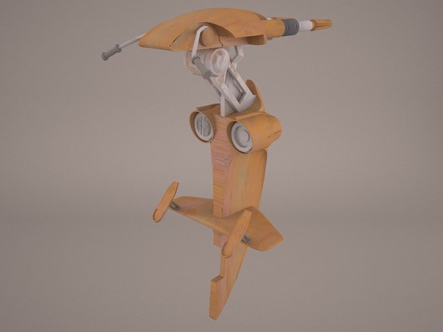 stap star wars 3D-Modell .c4d .max .obj .3ds .fbx .stl .blend 