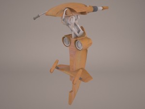 stap star wars 3D Model