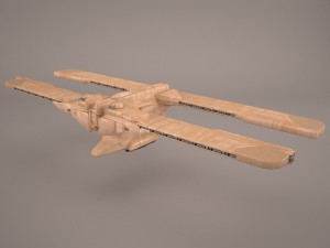 tensor field generator housing star wars Modelo 3D