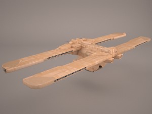 tensor field generator housing star wars 3D Model