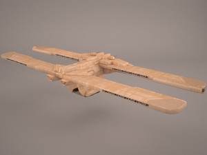 tensor field generator housing star wars 3D Model