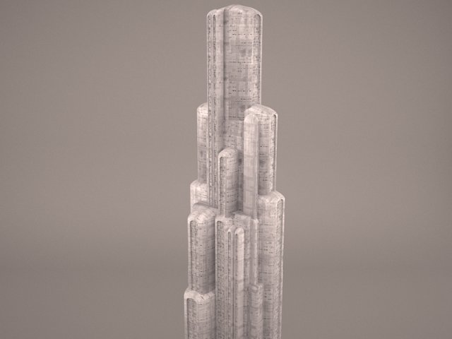 coruscant star wars 3D Model .c4d .max .obj .3ds .fbx .stl .blend 