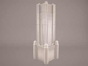 coruscant star wars 3D-Modell