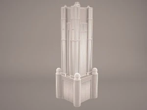 perang bintang koruskan Model 3D