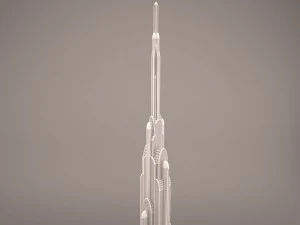 Guerra nas Estrelas de Coruscant Modelo 3D