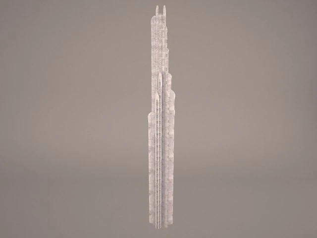 Guerra nas Estrelas de Coruscant Modelo 3D .c4d .max .obj .3ds .fbx .stl .blend 