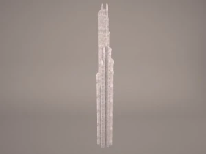 Guerra nas Estrelas de Coruscant Modelo 3D