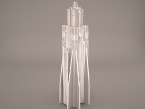 coruscant star wars Modelo 3D