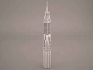 coruscant star wars 3D Модель
