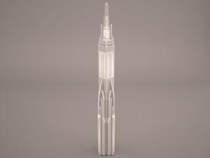 coruscant star wars 3D Модель