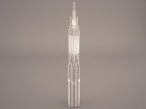 coruscant star wars 3D Model