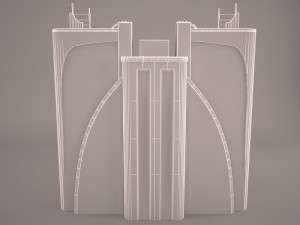 coruscant star wars Model 3D