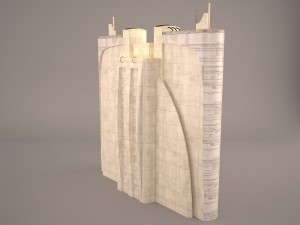 coruscant star wars Model 3D