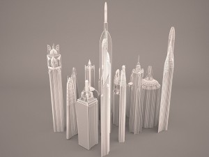 coruscant star wars 3D Model