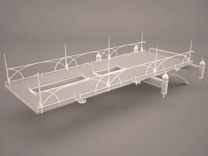 docking platform star wars 3D Model