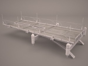 docking platform star wars 3D Модель