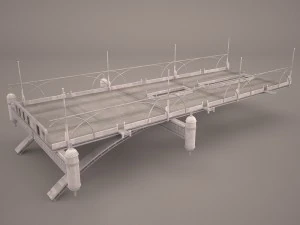 docking platform star wars 3D Model