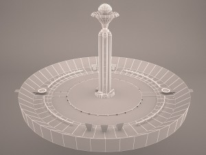 galactic senate star wars 3D 모델