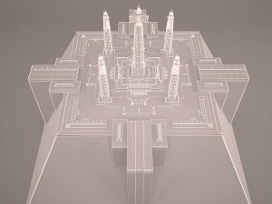jedi temple star wars Modelo 3D