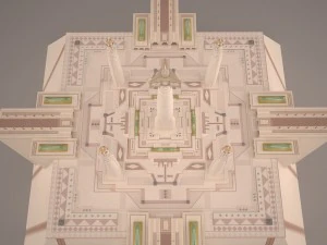 jedi temple star wars 3D Model
