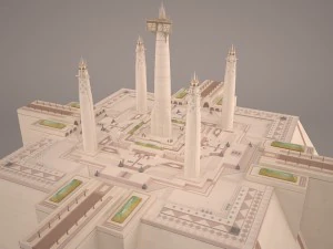 jedi temple star wars 3D Model