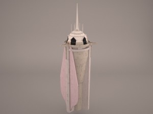 council chamber star wars Modelo 3D