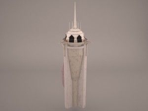 council chamber star wars Modelo 3D