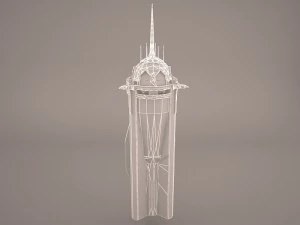 council chamber star wars 3D Model