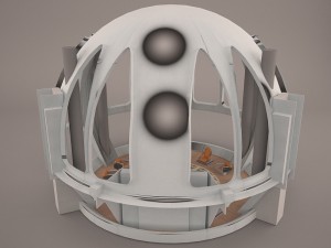 jedi council chamber star wars 3D Model