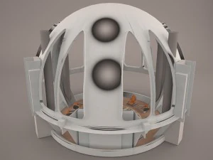 jedi council chamber star wars 3D Model