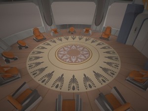 jedi council chamber star wars 3D Model