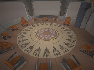 jedi council chamber star wars 3D Model