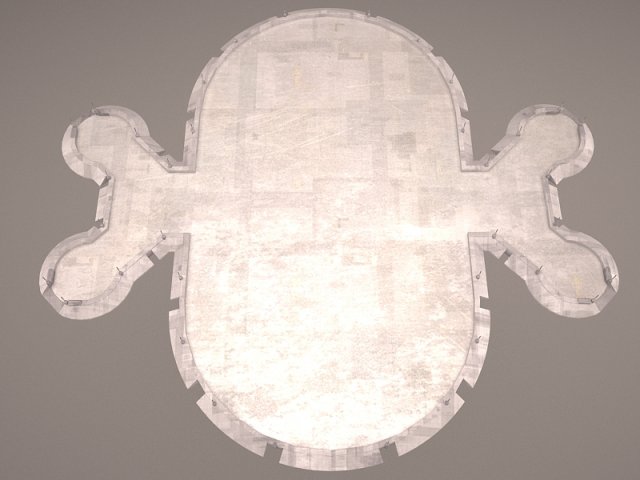 landing platform star wars 3D मॉडल .c4d .max .obj .3ds .fbx .stl .blend 