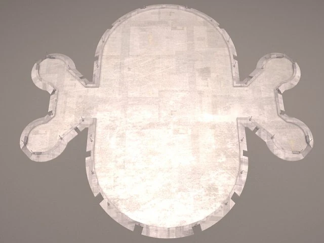 landing platform star wars 3D Model .c4d .max .obj .3ds .fbx .stl .blend 